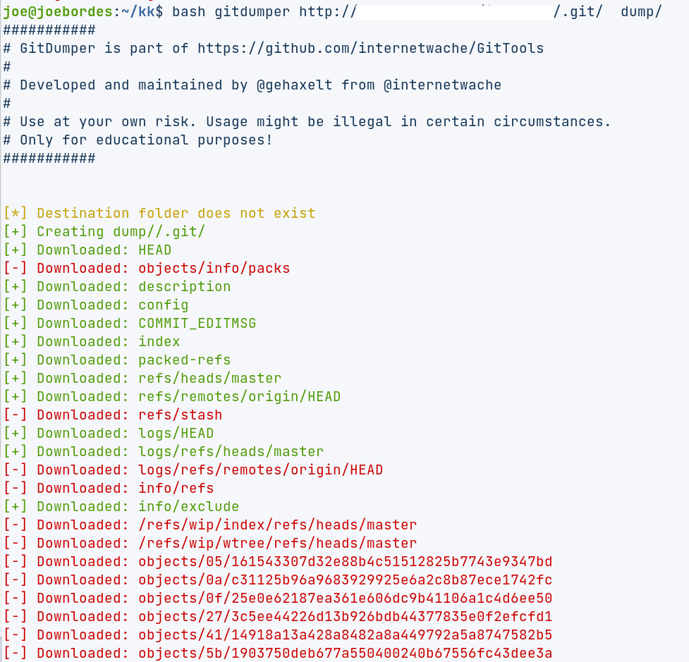gitdump: give people access to your code ;-)