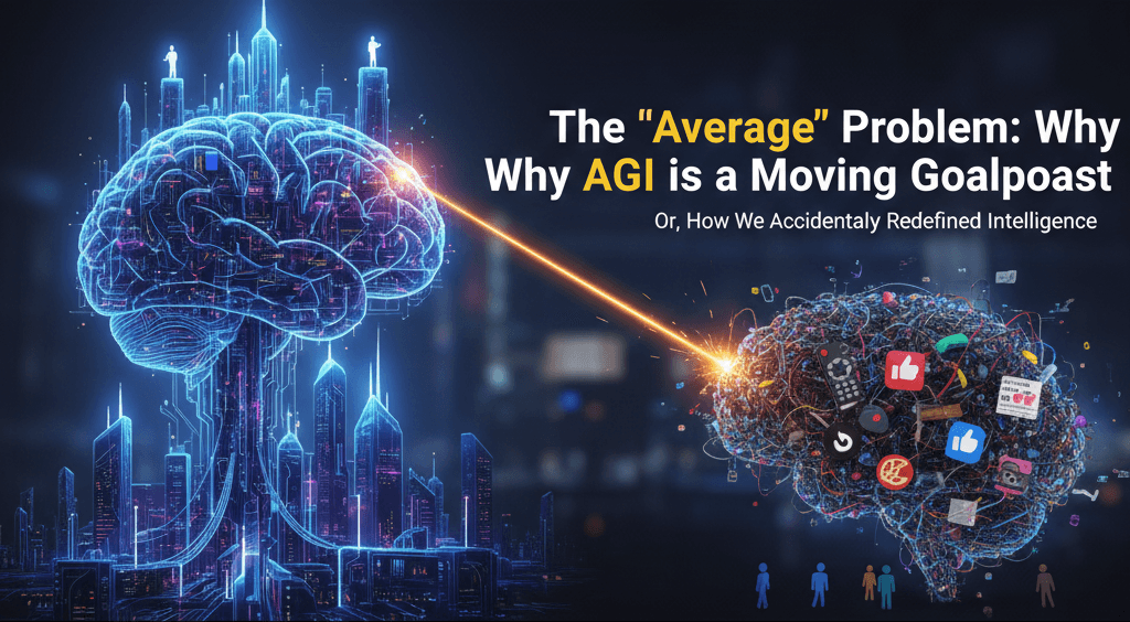 The "Average" Problem: Why AGI is a Moving Goalpost